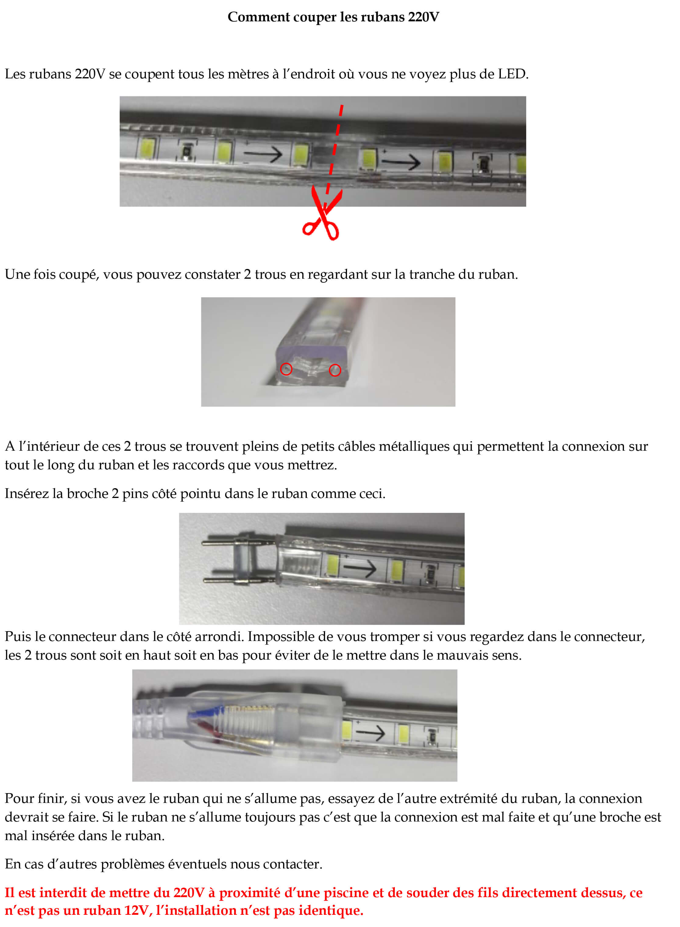 Comment bien couper un ruban LED en 2 étapes